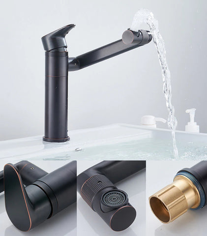 Countertop Basin Faucet Hot and Cold Mixer