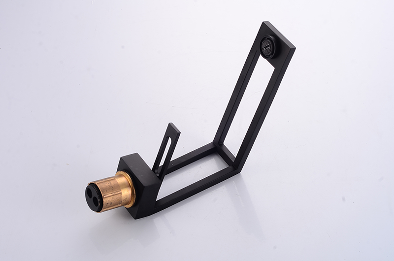 Solid Brass Faucet Hollow Bathroom Basin Faucet Cold & Hot Water Mixer Sink Tap