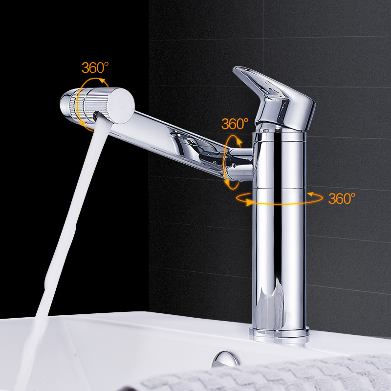 Countertop Basin Faucet Hot and Cold Mixer