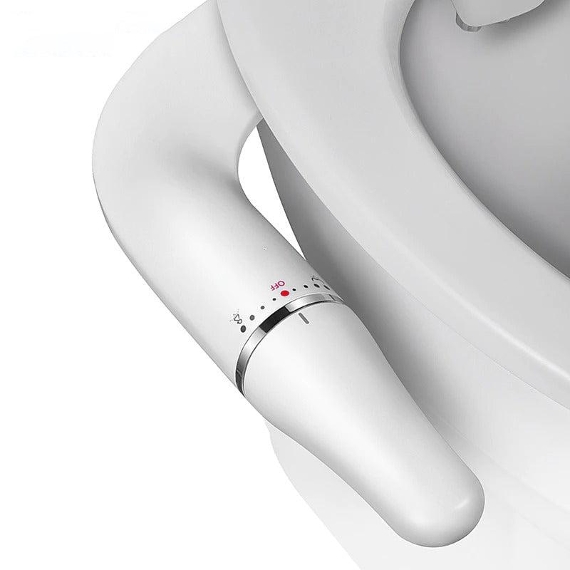Toilet Bidet Ultra Slim Bidet Toilet Seat Attachment With Brass Inlet