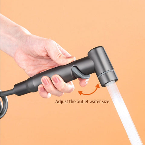 Handheld Bidet Sprayer Brass Double Use Bathroom Bidet Faucet Set