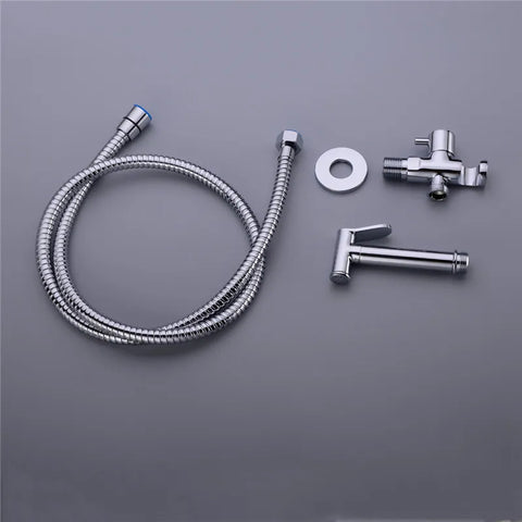 Toilet Hand Held Bidet Spray Shower Head Douche Kit Portable Bidet