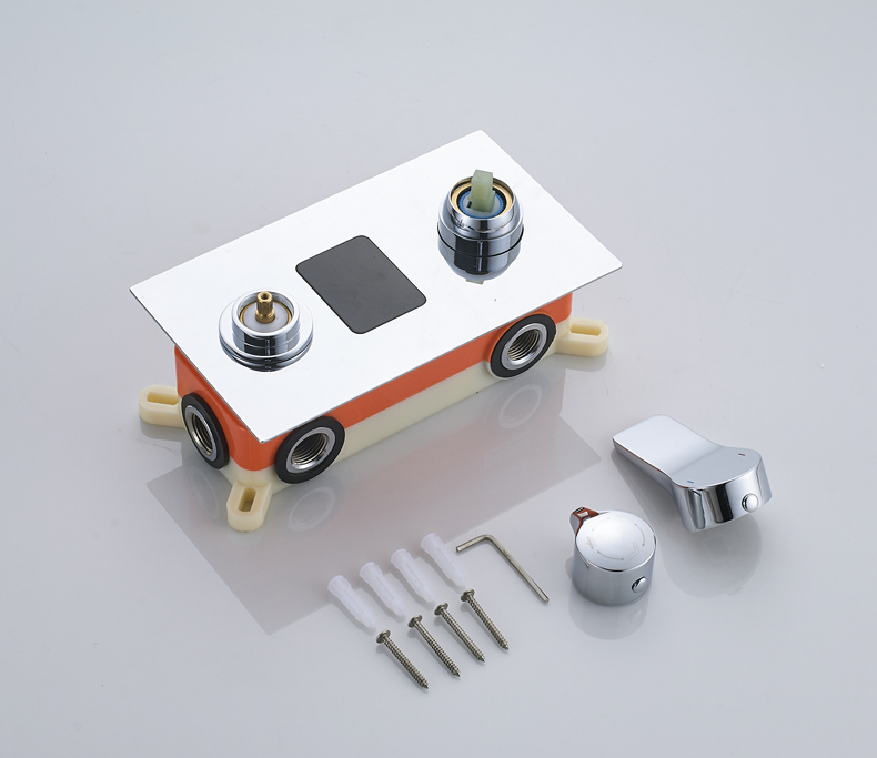 Shower Valve With Digital Temperature Display Shower Control